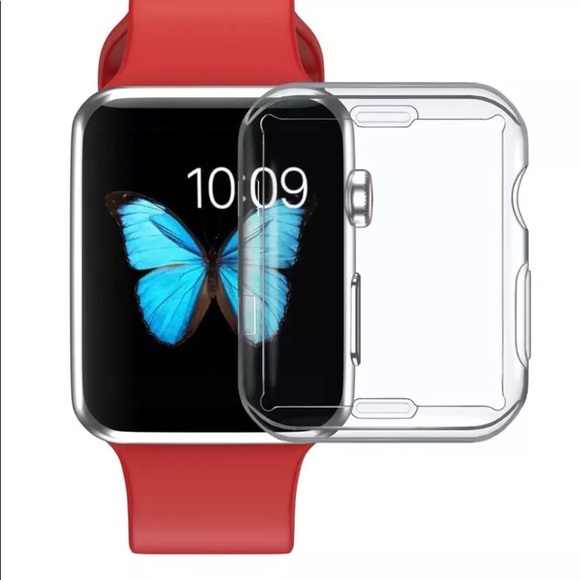 NEW Transparent ALL-Round Cover FOR Apple Watch - Picture 2 of 7
